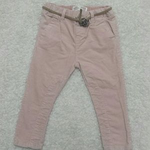 Zara BabyGirl Suede Pants